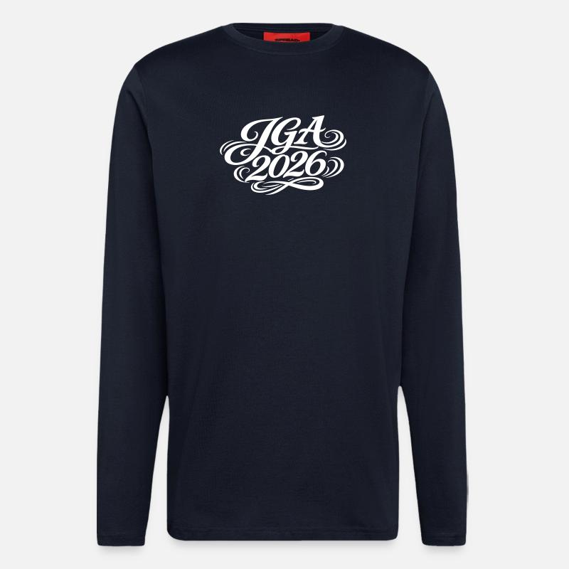 Jga 2026 Junggesellenabschied - Langarmshirt - made by SPREAD  - DARK NAVY