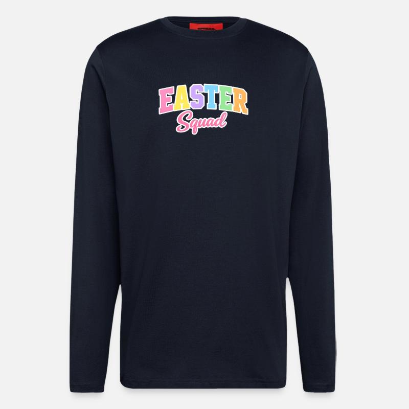 Easter Squad Ostern - Langarmshirt - made by SPREAD  - DARK NAVY