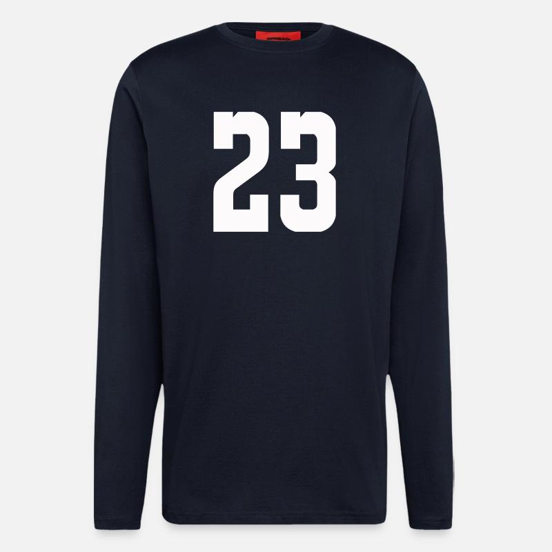 23 - Langarmshirt - made by SPREAD  - DARK NAVY