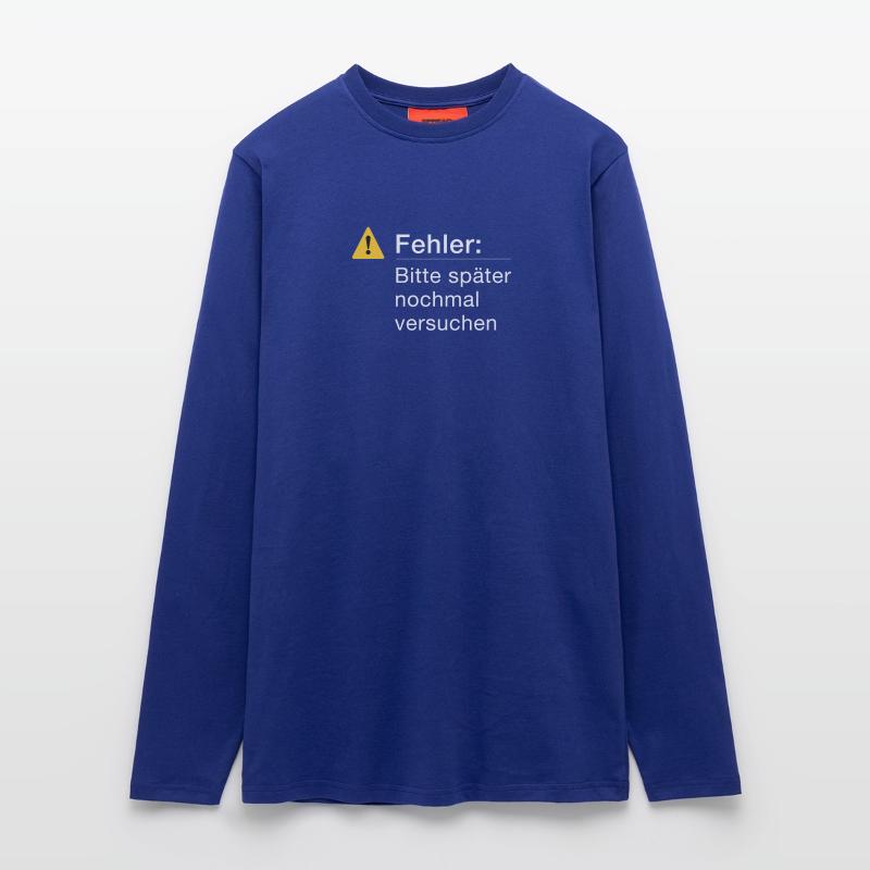 Fehler: Bitte noch einmal versuchen Informatik Langarmshirt - made by SPREAD 