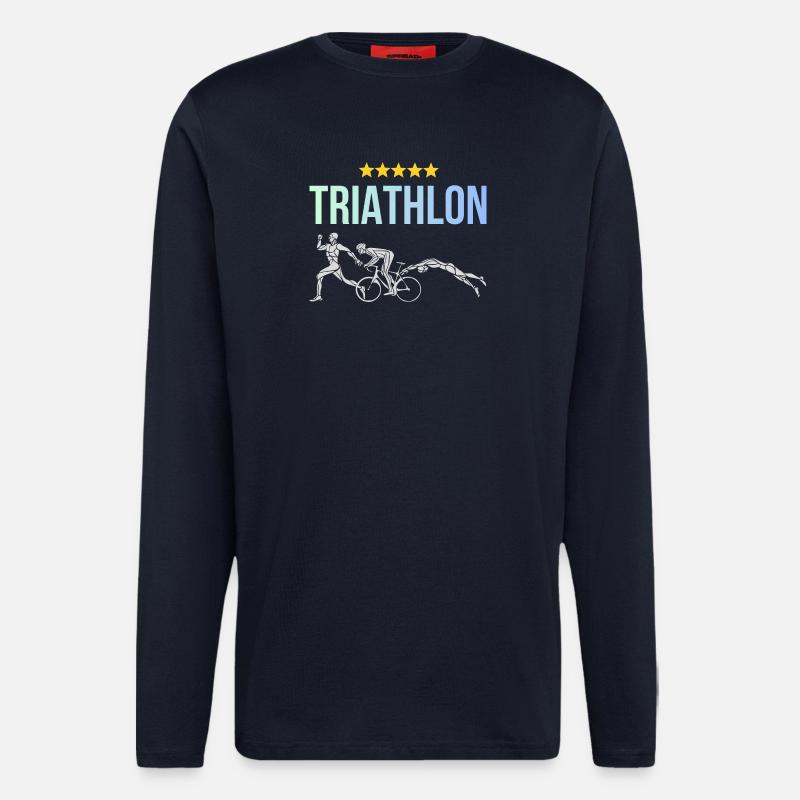 Triathlon - Langarmshirt - made by SPREAD  - DARK NAVY
