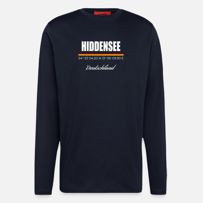 Hiddensee - Langarmshirt - made by SPREAD  - DARK NAVY
