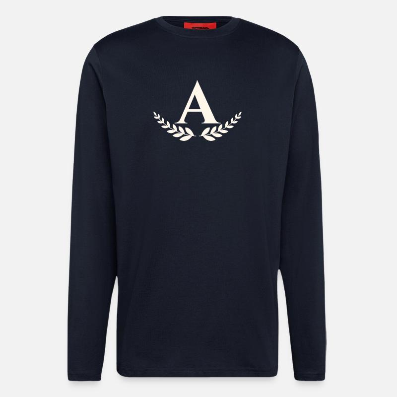 A - Longsleeve - made by SPREAD  - DARK NAVY