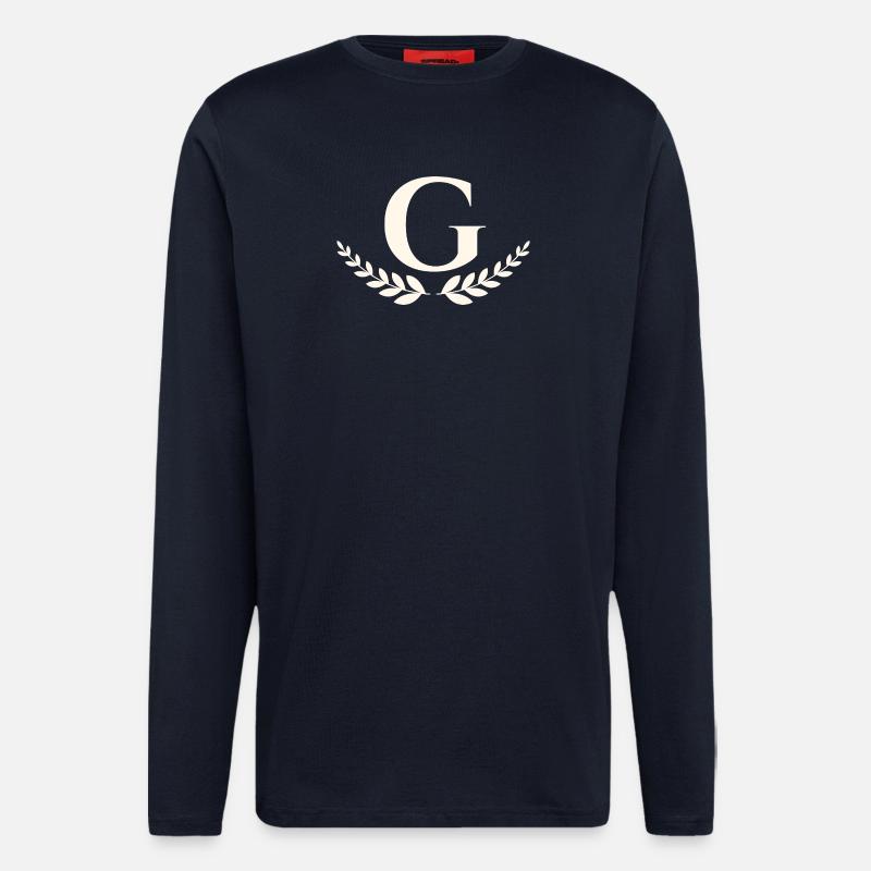G - Langarmshirt - made by SPREAD  - DARK NAVY