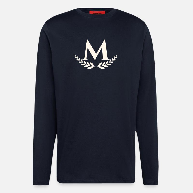 M - Langarmshirt - made by SPREAD  - DARK NAVY