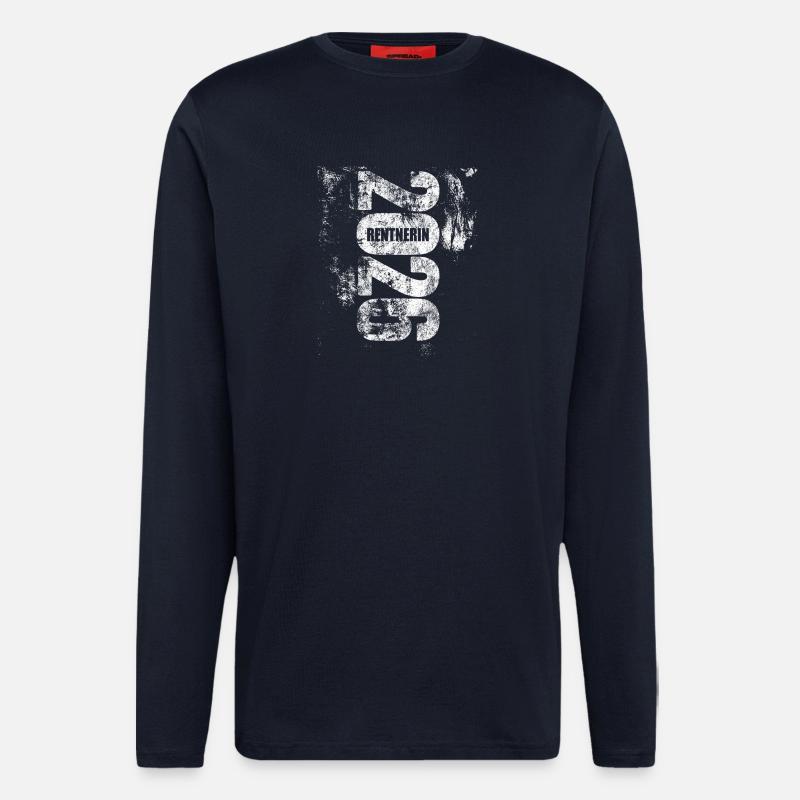 Pensioner 2026 | Finally done - Longsleeve - made by SPREAD  - DARK NAVY
