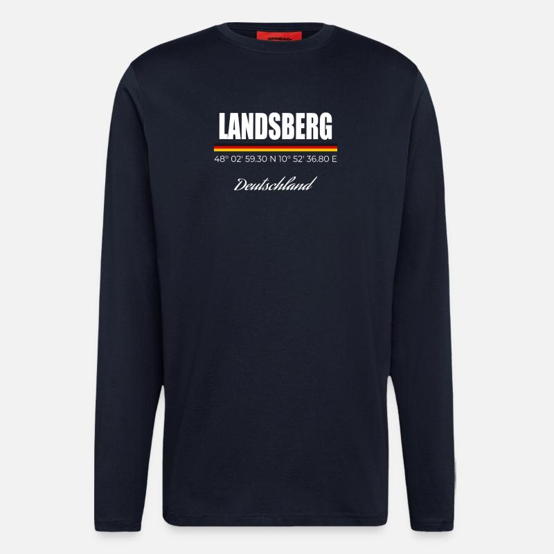 Landsberg - Langarmshirt - made by SPREAD - DARK NAVY