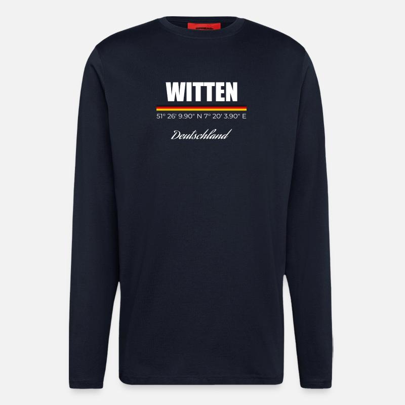 Witten - Langarmshirt - made by SPREAD  - DARK NAVY