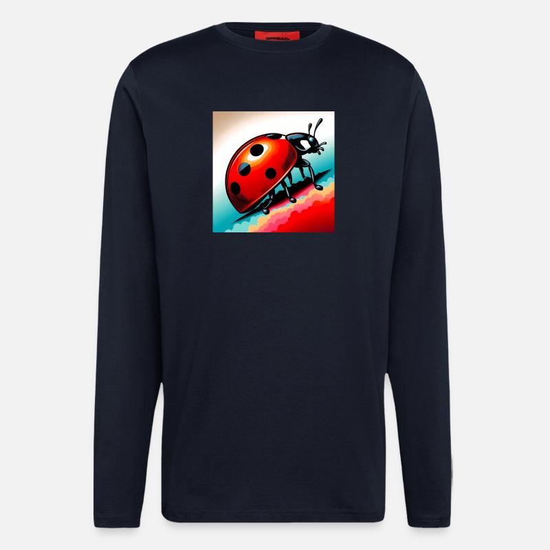 Marienkäfer - Langarmshirt - made by SPREAD  - DARK NAVY