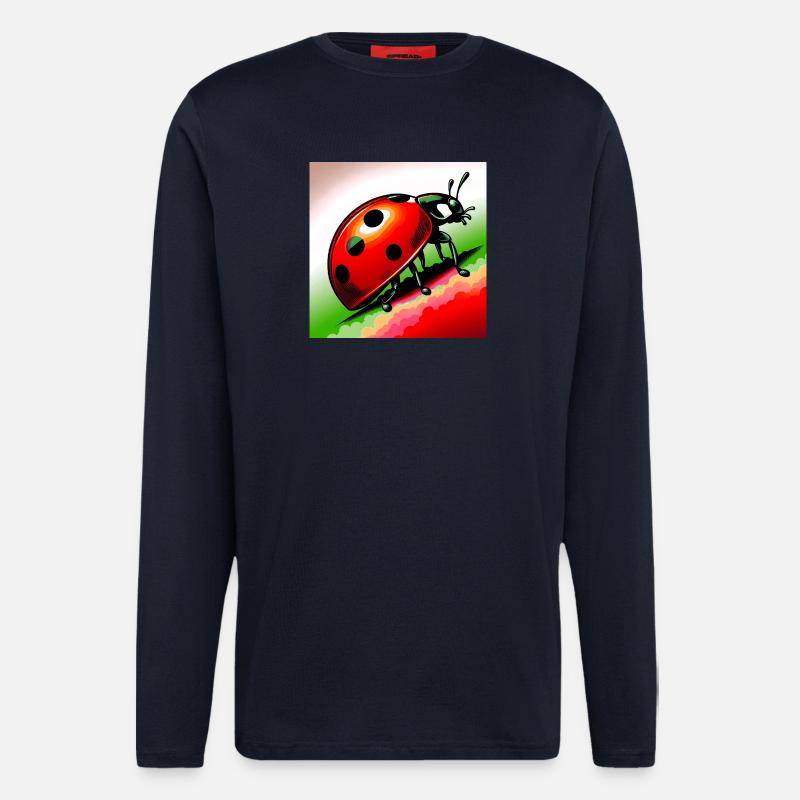 Marienkäfer - Langarmshirt - made by SPREAD  - DARK NAVY