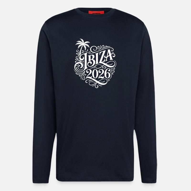 Ibiza 2026 - Langarmshirt - made by SPREAD  - DARK NAVY