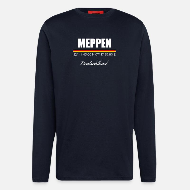 Meppen - Langarmshirt - made by SPREAD  - DARK NAVY