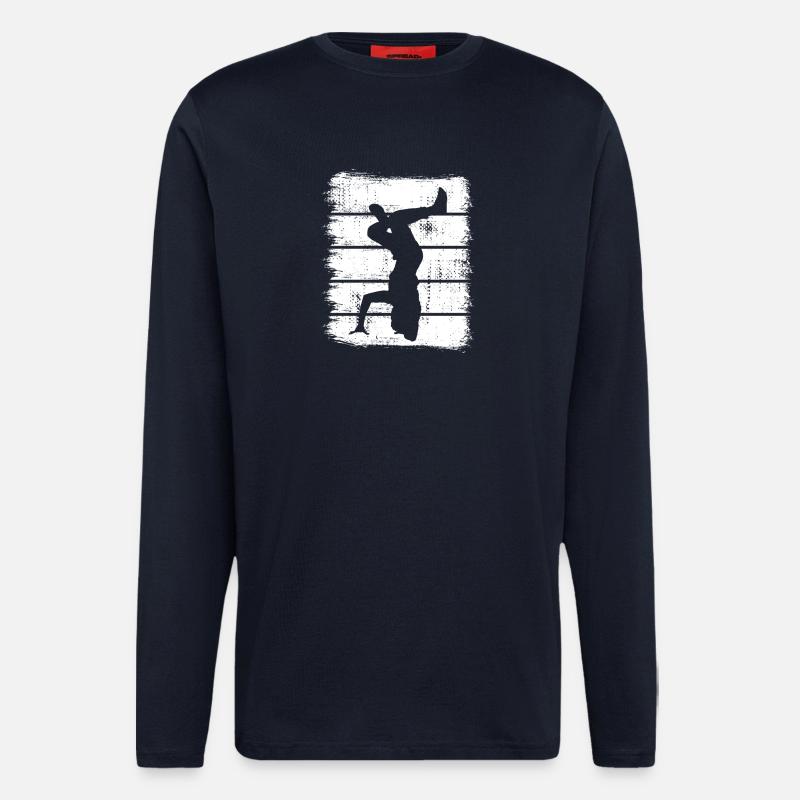 Breakdancer - Langarmshirt - made by SPREAD  - DARK NAVY