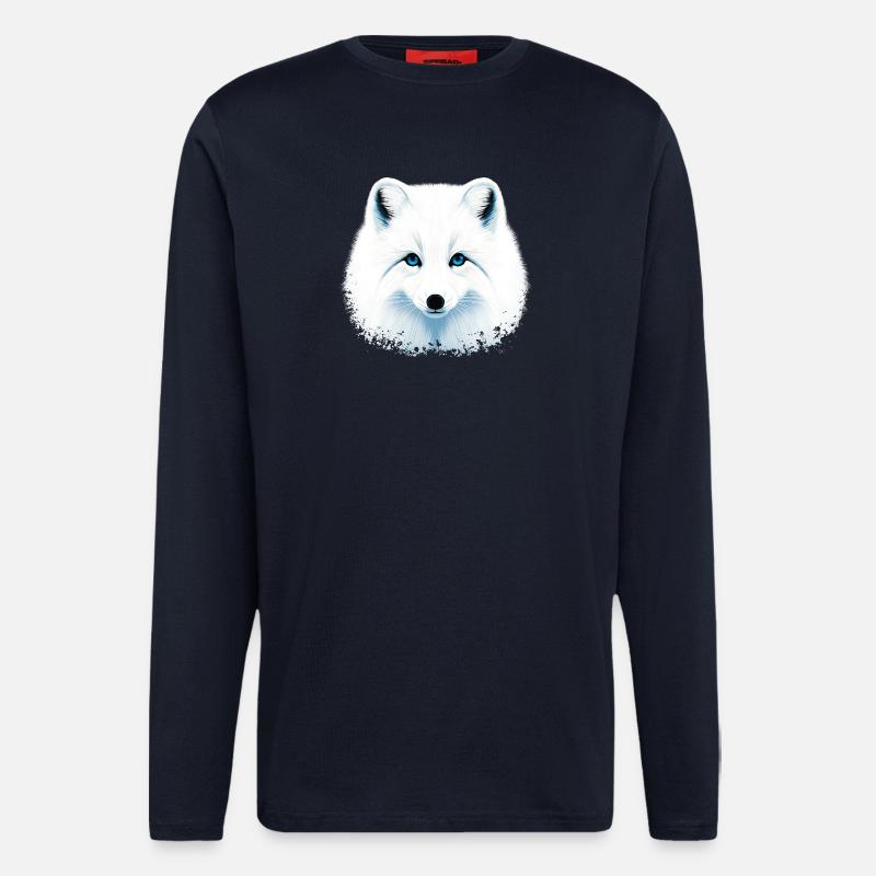Polarfuchs - Langarmshirt - made by SPREAD  - DARK NAVY