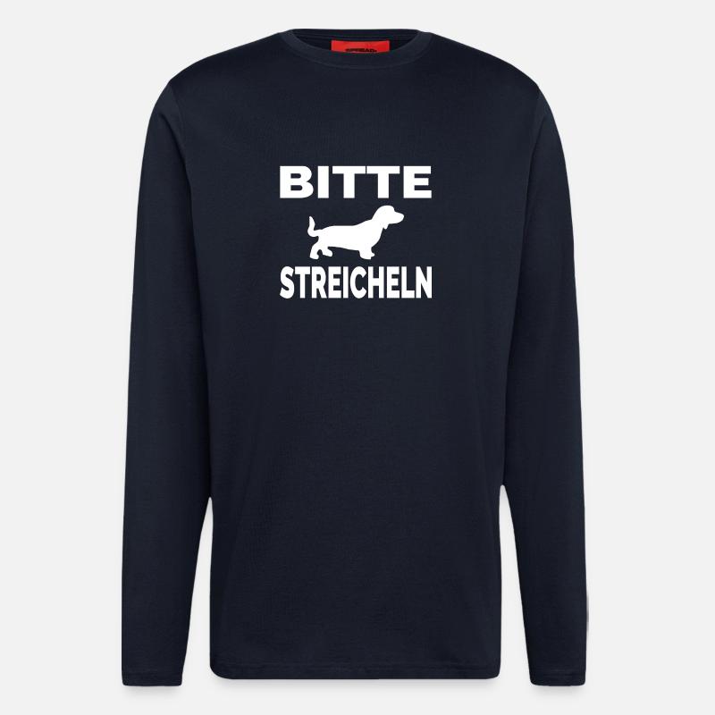 Dackel - Langarmshirt - made by SPREAD  - DARK NAVY