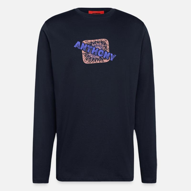 Anthony - Longsleeve - made by SPREAD  - DARK NAVY