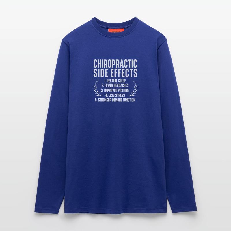 Chiropractic Side Effects Tee Longsleeve - made by SPREAD 