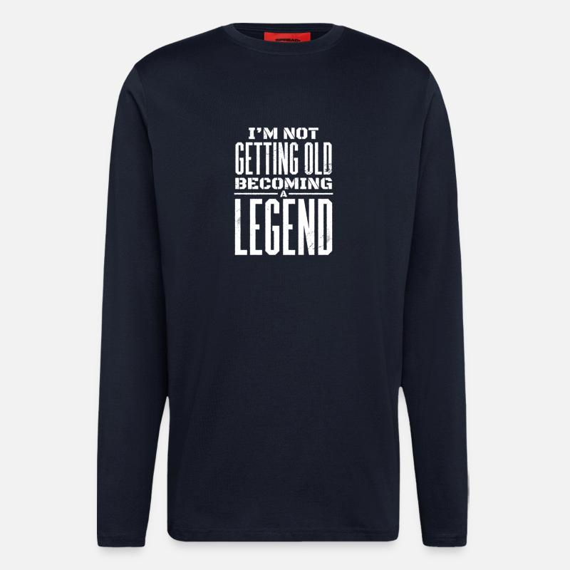 Legendary Man - Longsleeve - made by SPREAD  - DARK NAVY