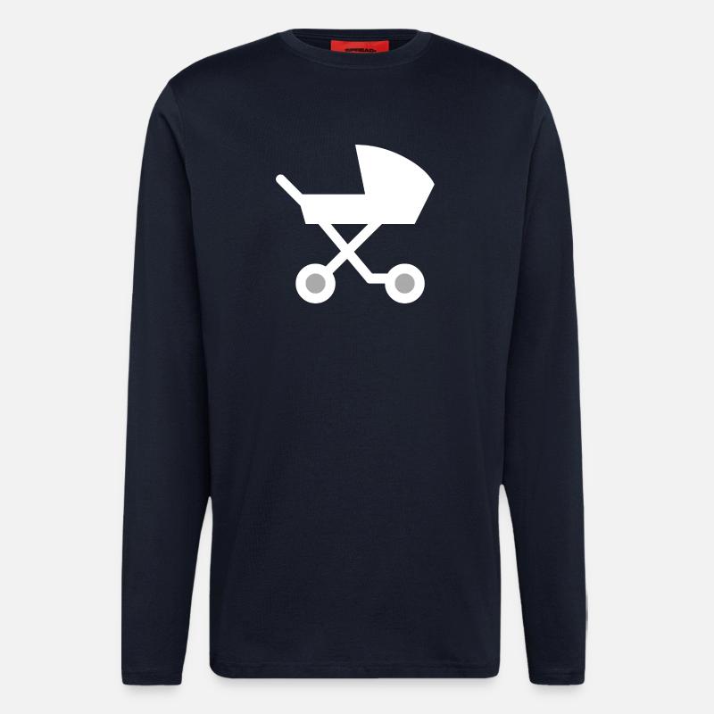 Kinderwagen - Langarmshirt - made by SPREAD  - DARK NAVY