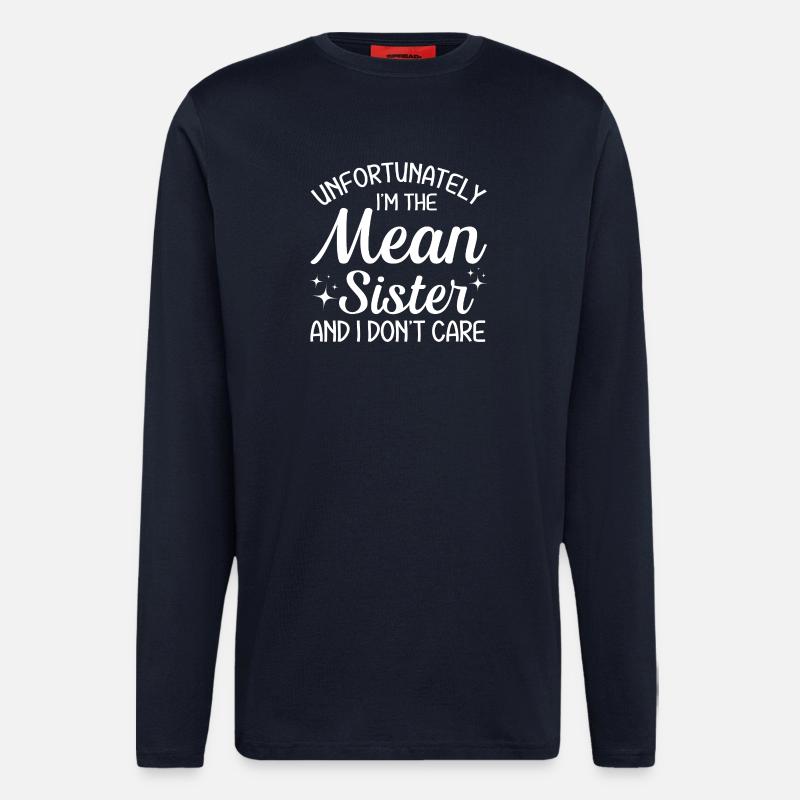 Gemeine Schwester-Einstellung - Langarmshirt - made by SPREAD  - DARK NAVY