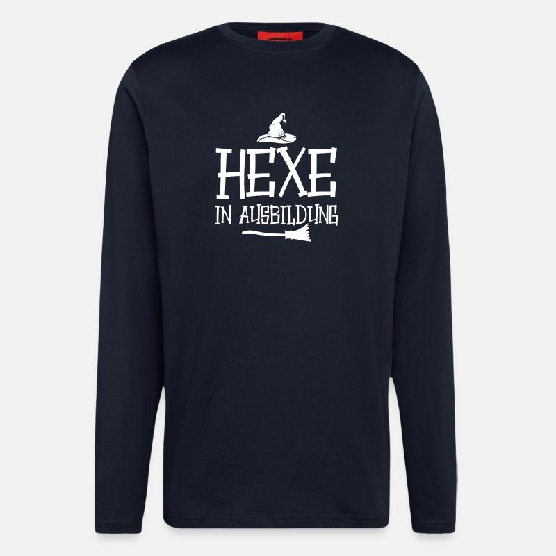 Witch in training - Longsleeve - made by SPREAD  - DARK NAVY