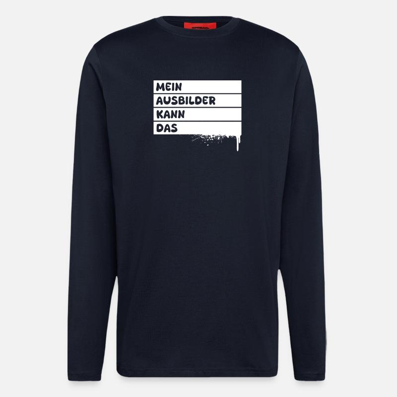 Ausbilder - Langarmshirt - made by SPREAD  - DARK NAVY