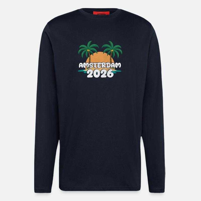 Amsterdam 2026 - Longsleeve - made by SPREAD  - DARK NAVY