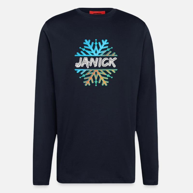 Janick - Longsleeve - made by SPREAD  - DARK NAVY