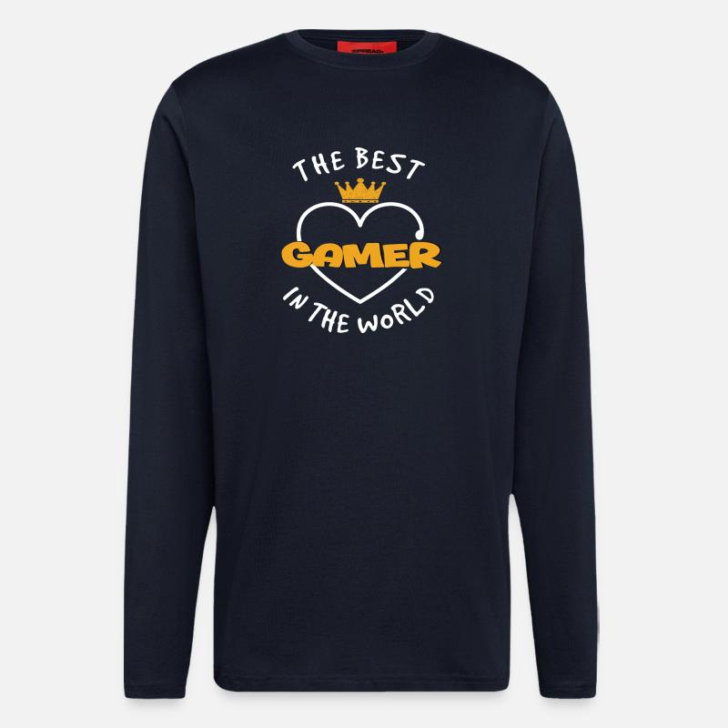 Gamers - Longsleeve - made by SPREAD  - DARK NAVY