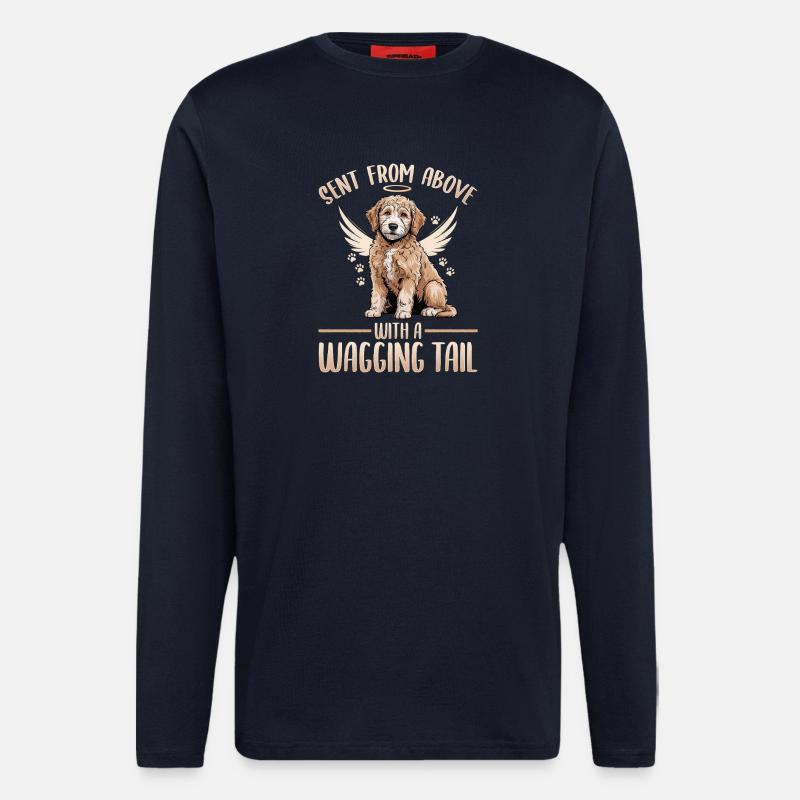 Goldendoodle Dog Breed - Longsleeve - made by SPREAD  - DARK NAVY