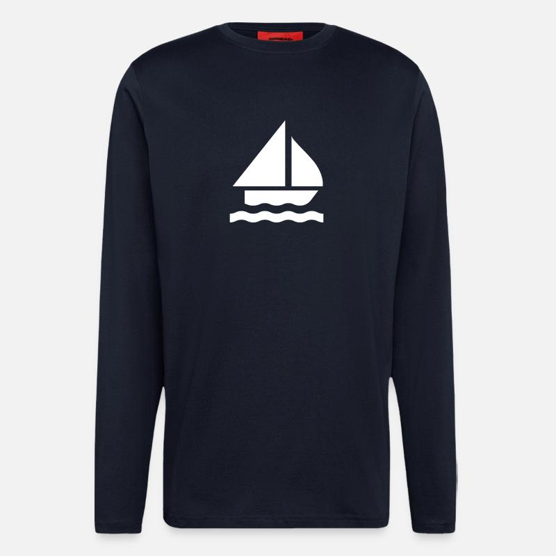 Segeln - Langarmshirt - made by SPREAD  - DARK NAVY