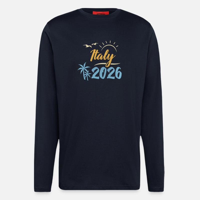 Italien 2026 - Langarmshirt - made by SPREAD - DARK NAVY