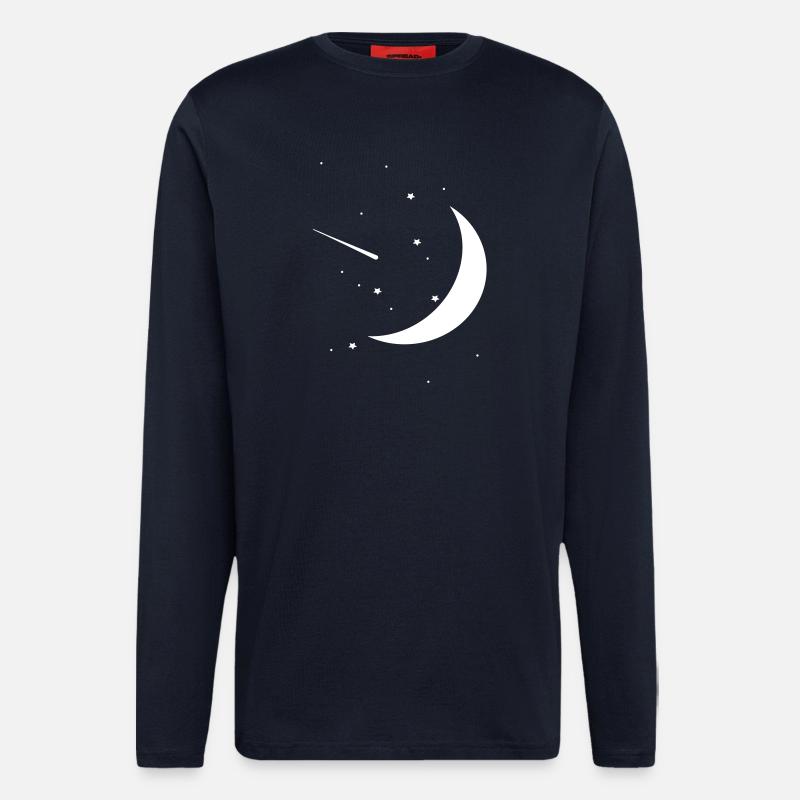  Night Sky - Longsleeve - made by SPREAD  - DARK NAVY