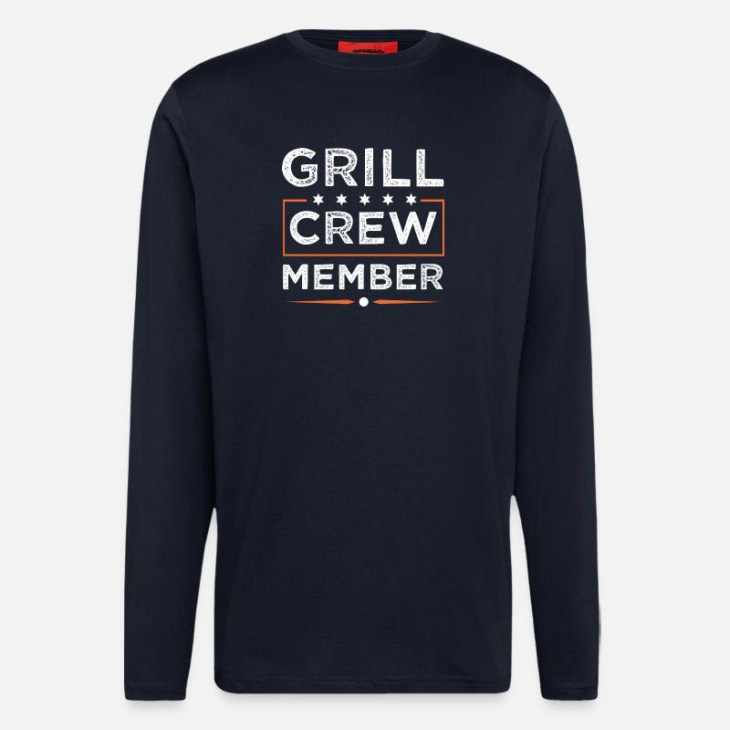 Grill Crew - Langarmshirt - made by SPREAD - DARK NAVY