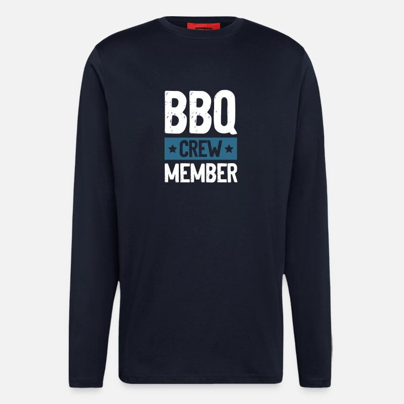 Bbq Crew - Longsleeve - made by SPREAD  - DARK NAVY