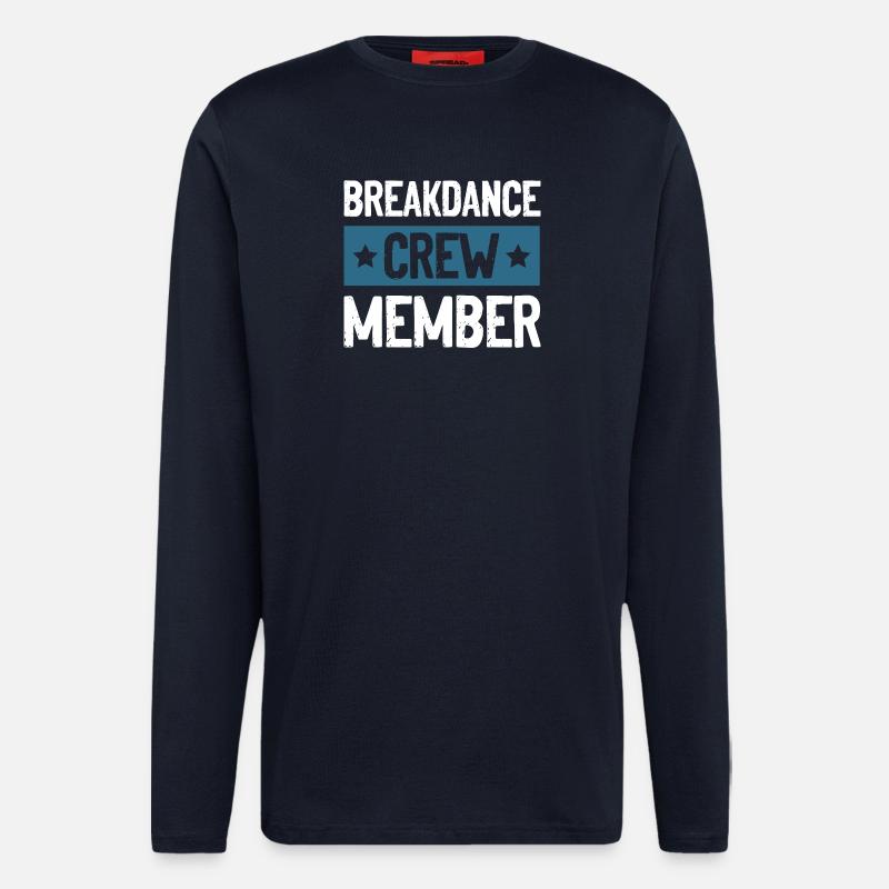 Breakdance Crew - Longsleeve - made by SPREAD  - DARK NAVY