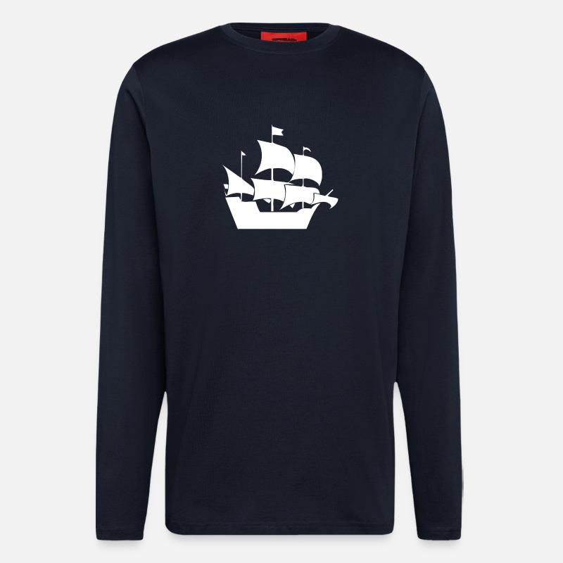Sail - Longsleeve - made by SPREAD  - DARK NAVY