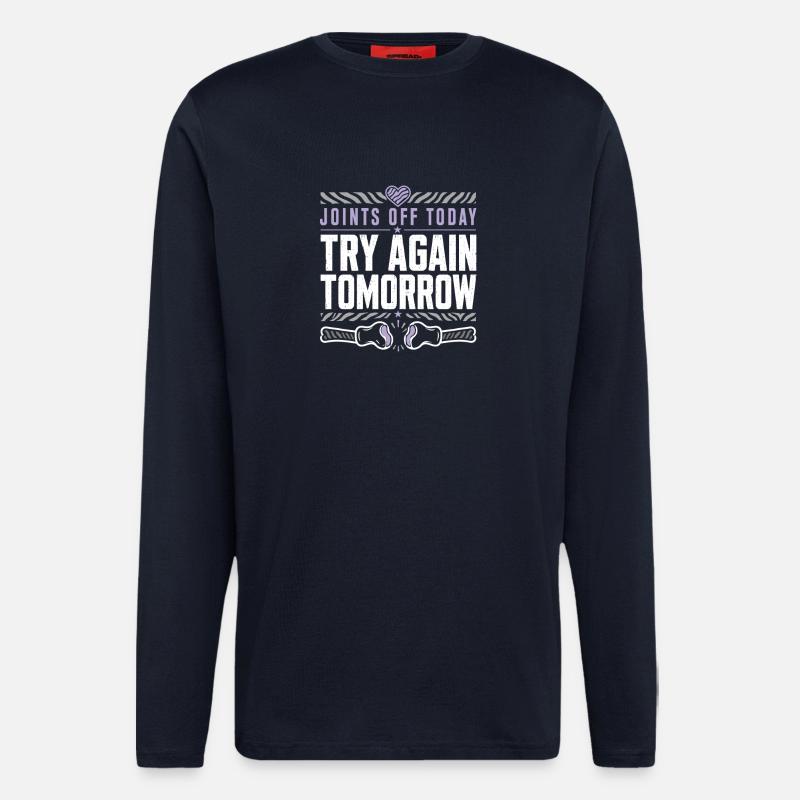 Eds-bewusstsein Ehlers-danlos Zebra-krieger - Langarmshirt - made by SPREAD  - DARK NAVY