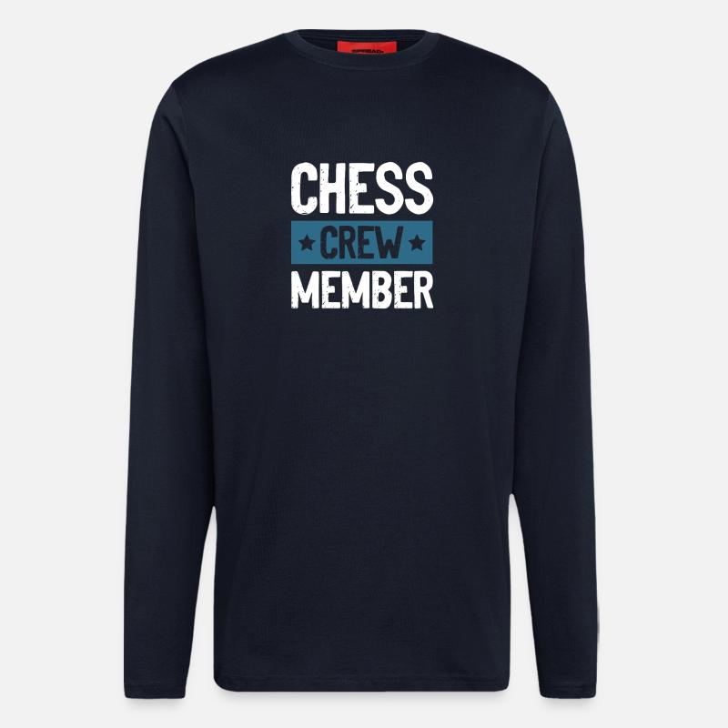 Chess Crew - Longsleeve - made by SPREAD  - DARK NAVY