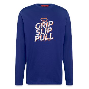 Grip Slip Sweater Adventure Climbing - Longsleeve - made by SPREAD  - Iconic Blue - Front