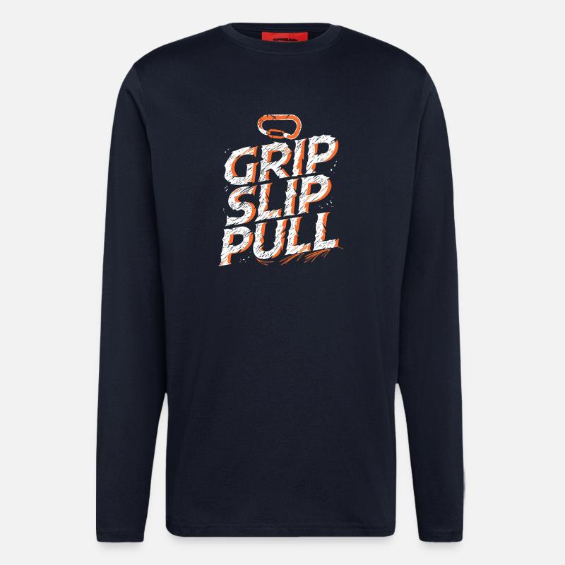 Grip Slip Sweater Adventure Climbing - Langarmshirt - made by SPREAD  - DARK NAVY