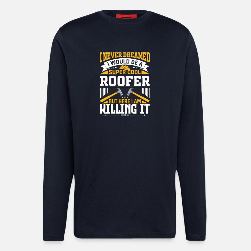 Roofer Pride: Killing It - Longsleeve - made by SPREAD  - DARK NAVY