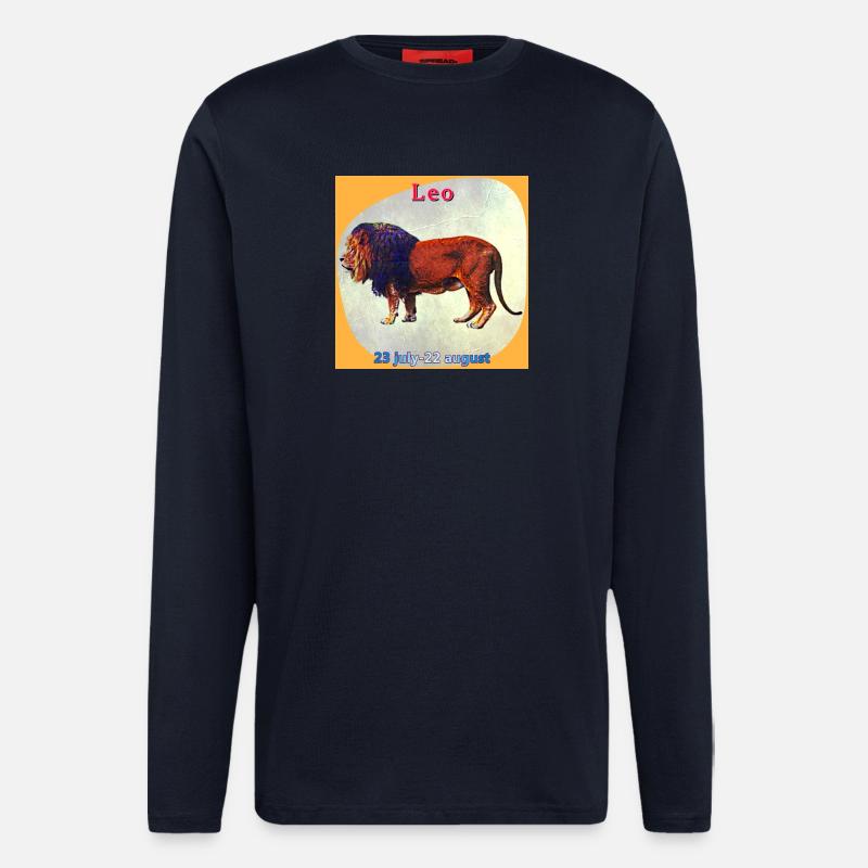 lion - Longsleeve - made by SPREAD  - DARK NAVY