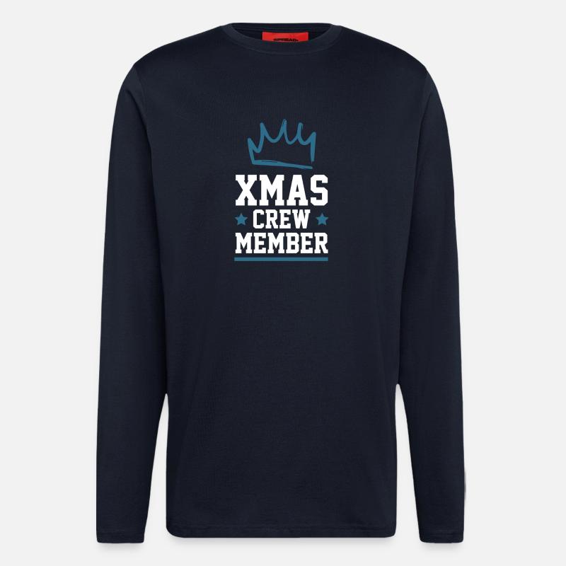 Xmas Crew - Langarmshirt - made by SPREAD - DARK NAVY