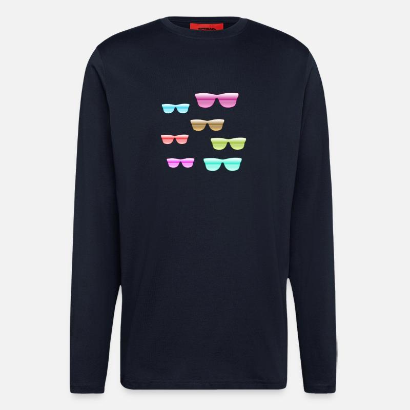 Sonnenrillen - Langarmshirt - made by SPREAD - DARK NAVY