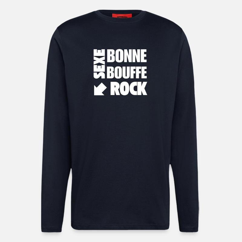 What else - Manches longues bio décontracté fabriqué en UE - DARK NAVY