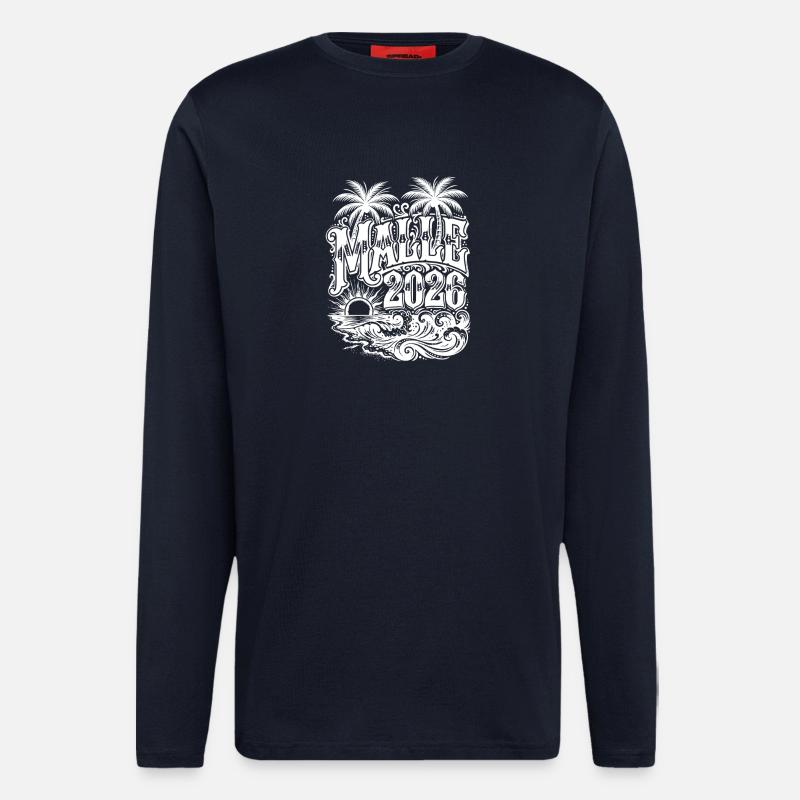 Malle 2026 - Langarmshirt - made by SPREAD  - DARK NAVY