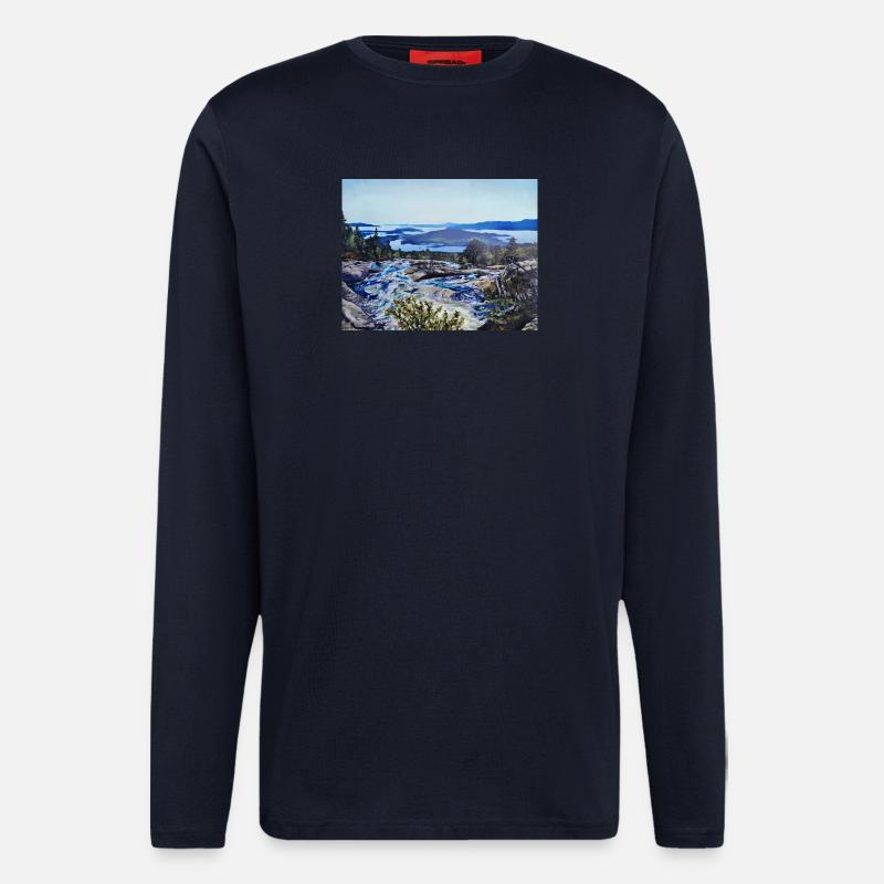 Bremstølen - Longsleeve - made by SPREAD  - DARK NAVY