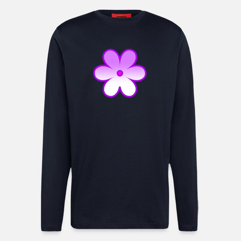 Flower - Longsleeve - made by SPREAD - DARK NAVY