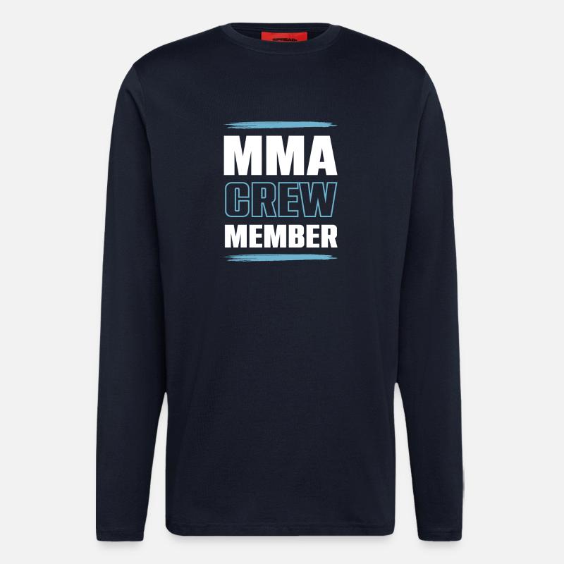 Mma Crew - Langarmshirt - made by SPREAD  - DARK NAVY